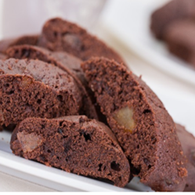 Double Choc Biscoti da inzuppare