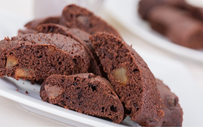 Double Choc Biscoti da inzuppare