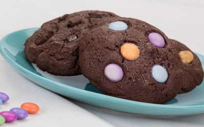 Double Choc Cookies