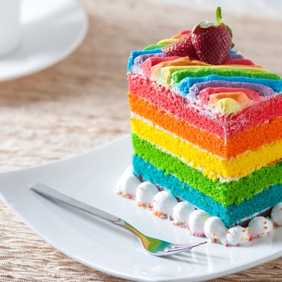 Margherita Rainbow Cake