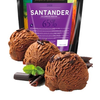 Santander 65% Gelato con latte