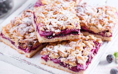 Croccantino ai frutti di bosco