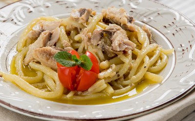 Pasta Fresca Bigoli con le sarde